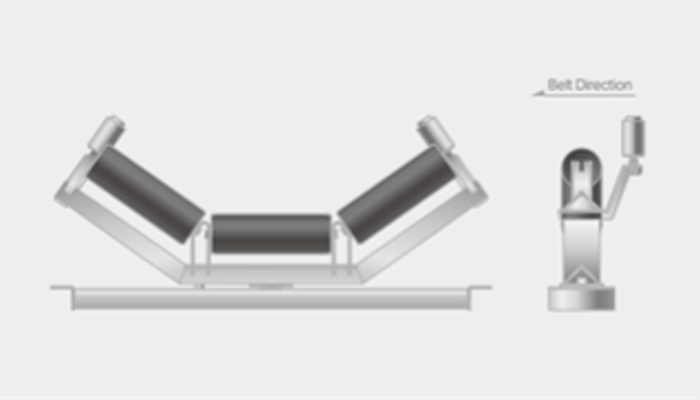 SELF ALIGNING CARRYING IDLER